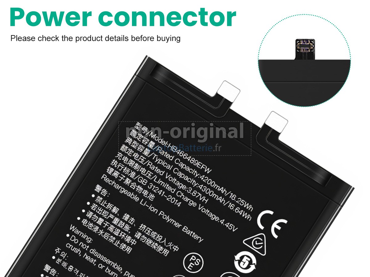 Batterie pour Honor X20