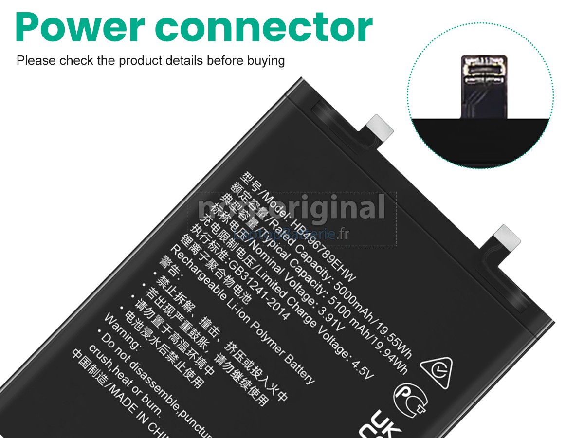 Batterie pour Honor MAGIC 5