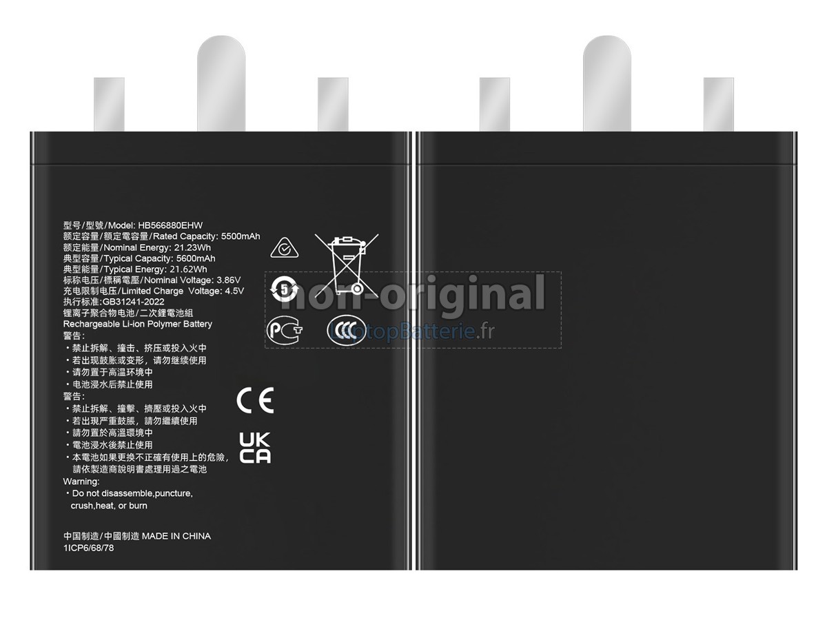 Batterie pour Honor MAGIC 6 PRO