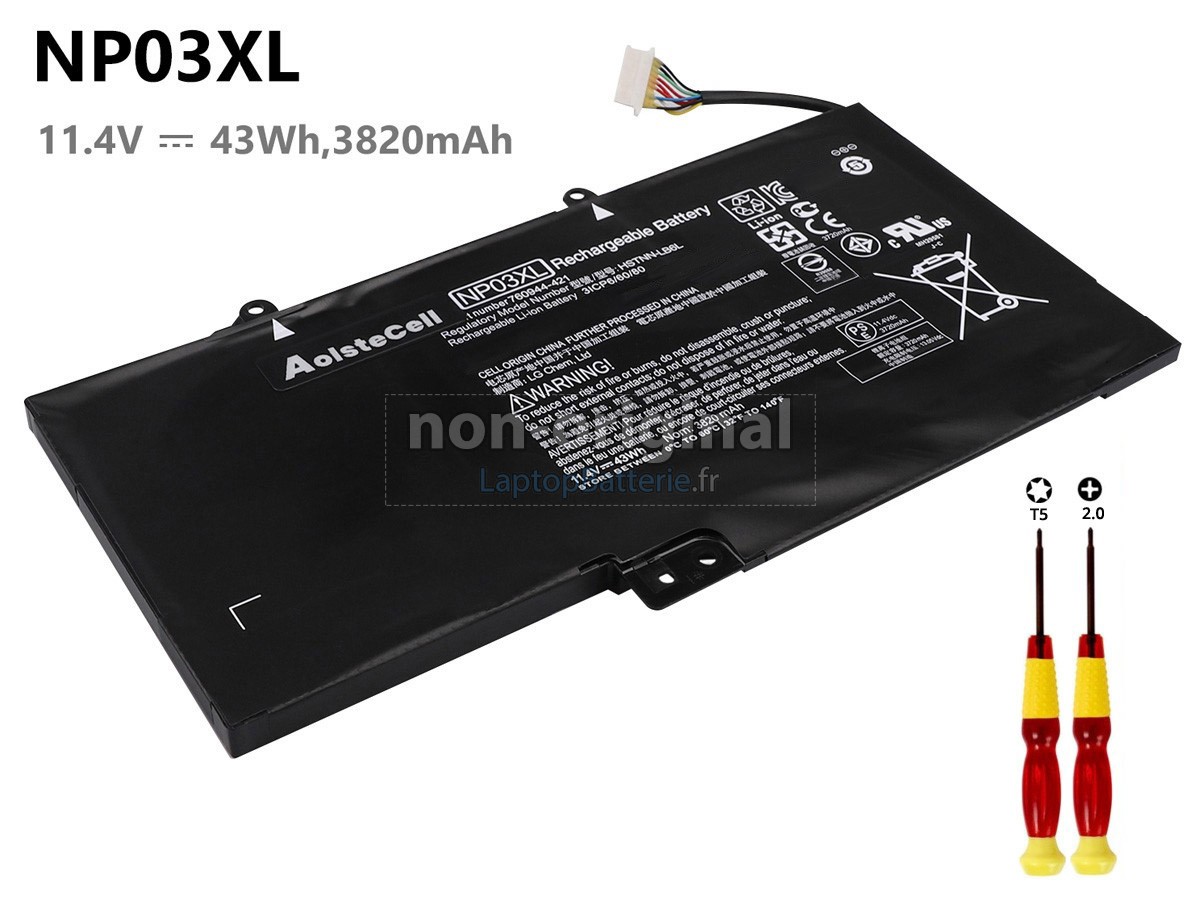 Batterie pour HP Envy X360 15-U111DX laptop