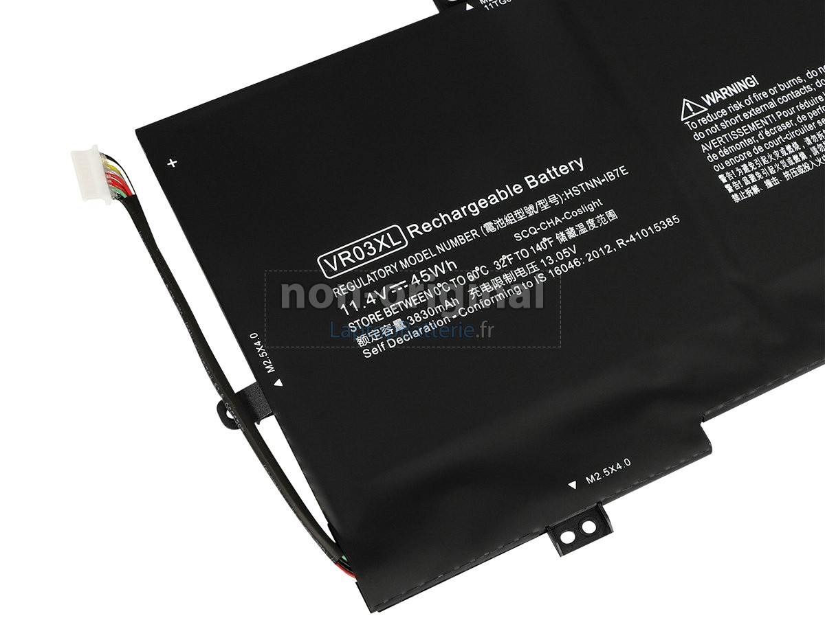 Batterie pour HP Envy 13-D018TU laptop