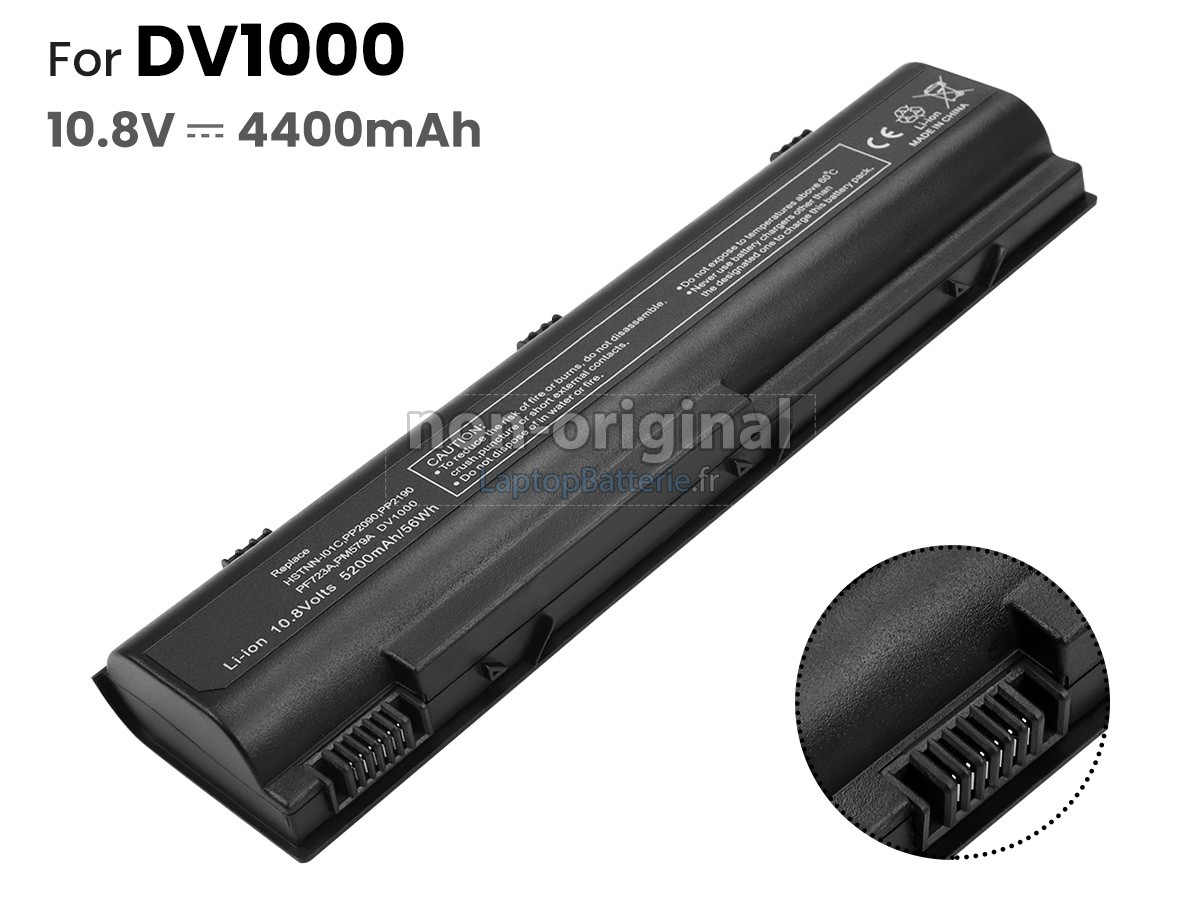 Batterie pour HP Pavilion DV5075EA