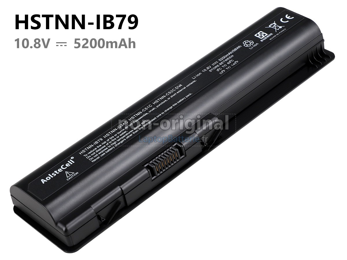 Batterie pour HP Pavilion DV6-2125EV laptop