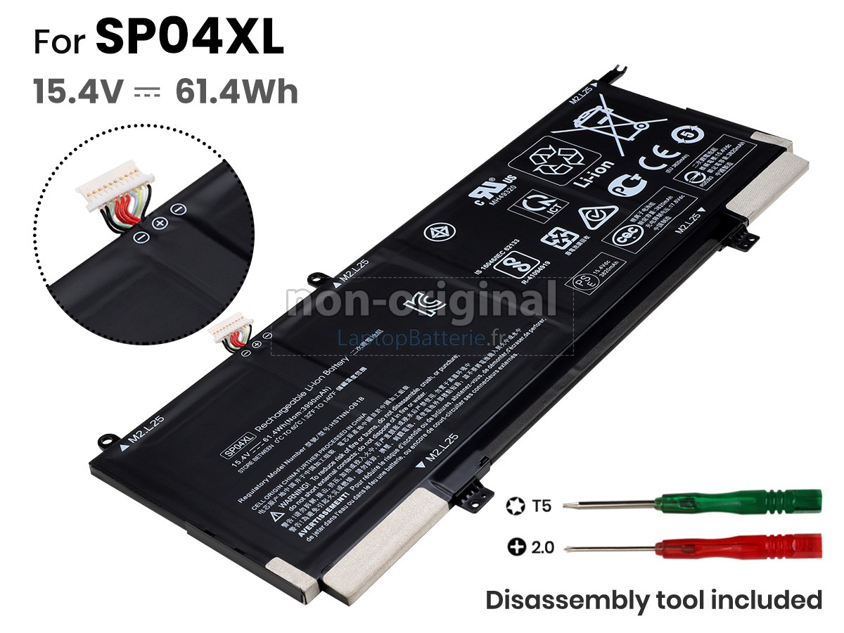 Batterie pour HP Spectre X360 13-AP0004NS