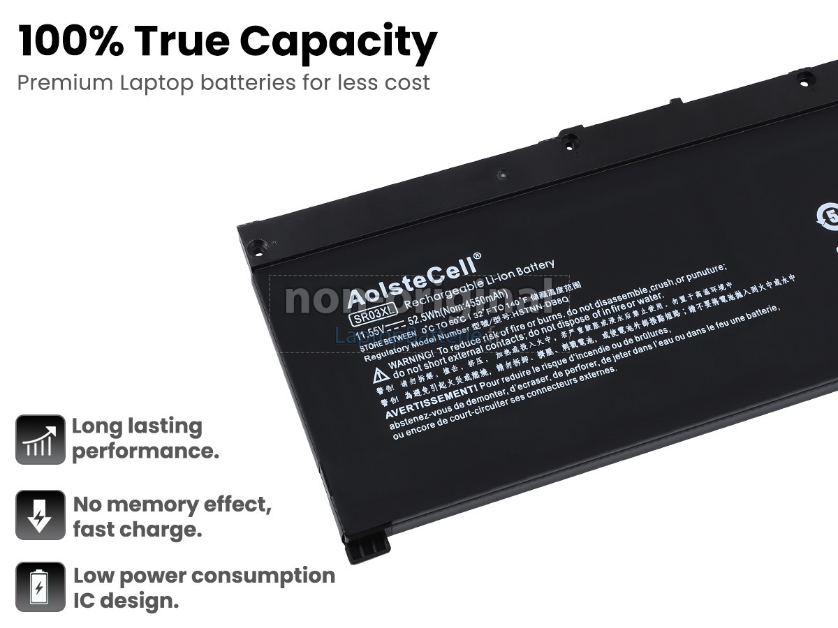 Batterie pour HP Pavilion POWER 15-CB513TX