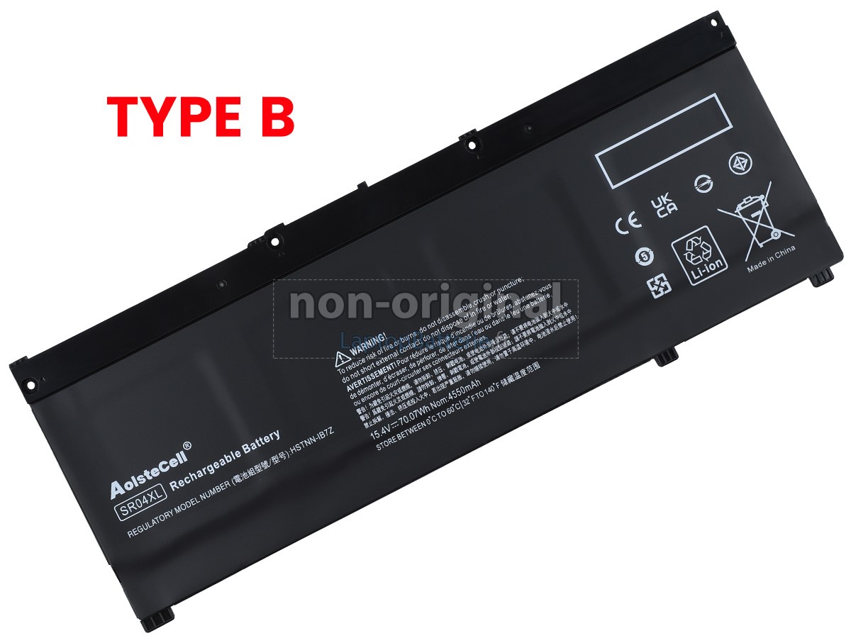 Batterie pour HP Omen 15-CE005LA