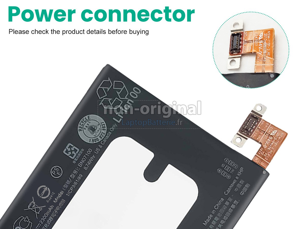 Batterie pour HTC M8X