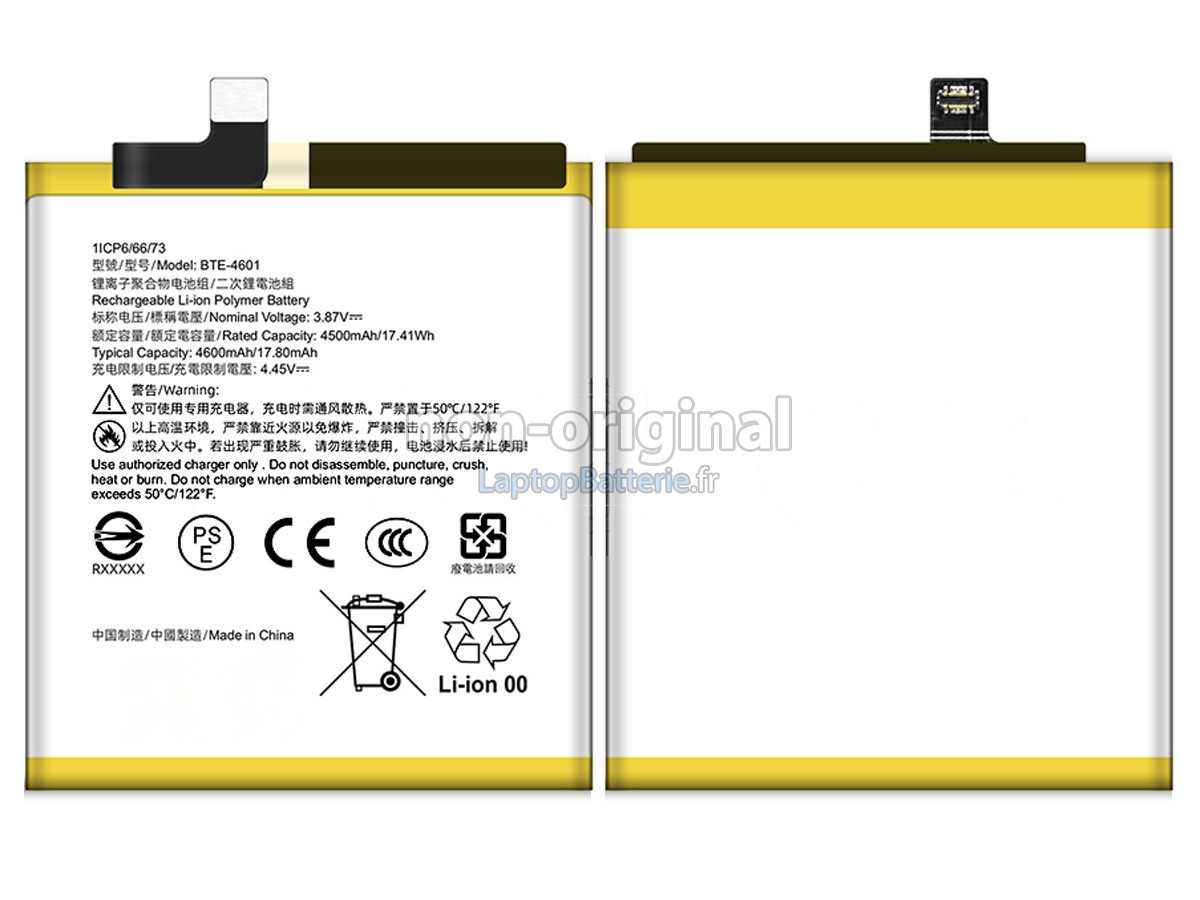 Batterie pour HTC BTE-4601