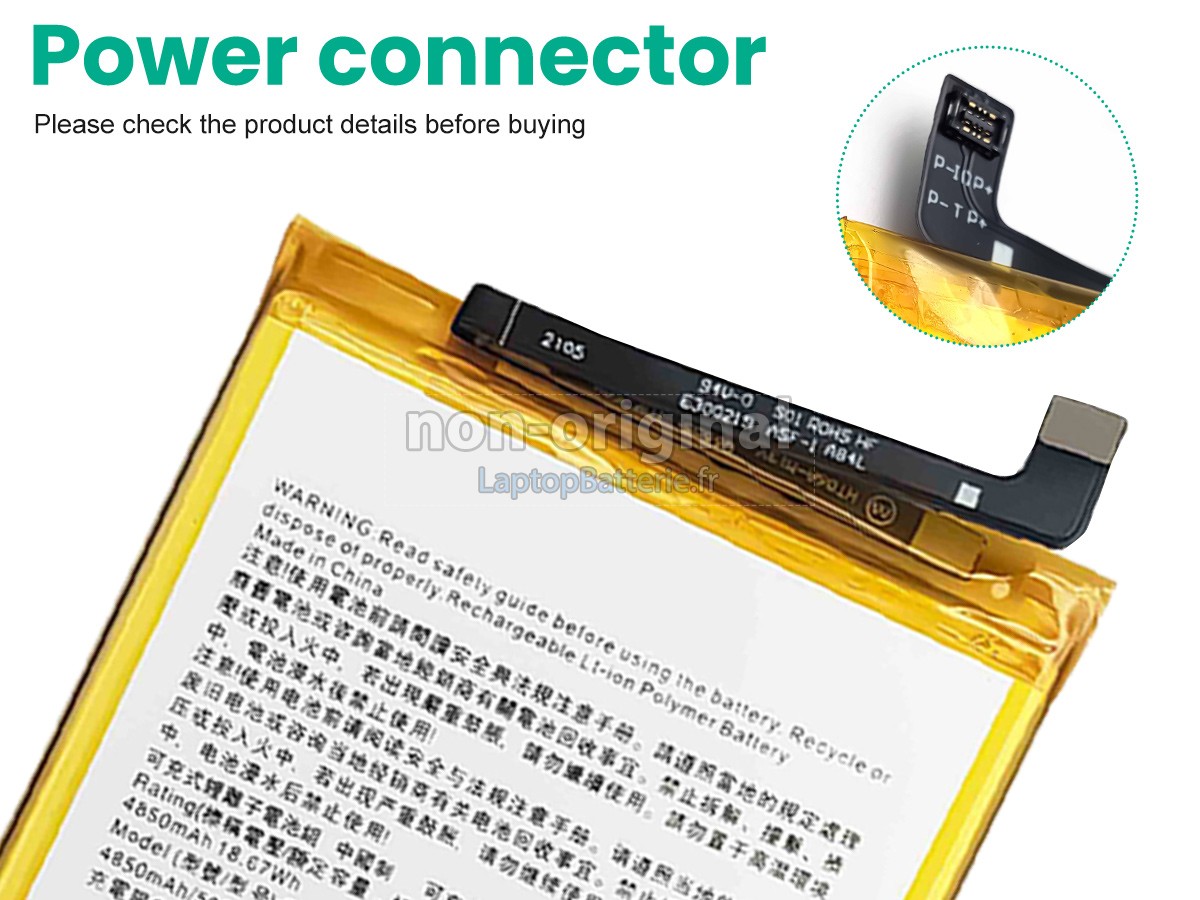 Batterie pour HTC DESIRE 20 PRO