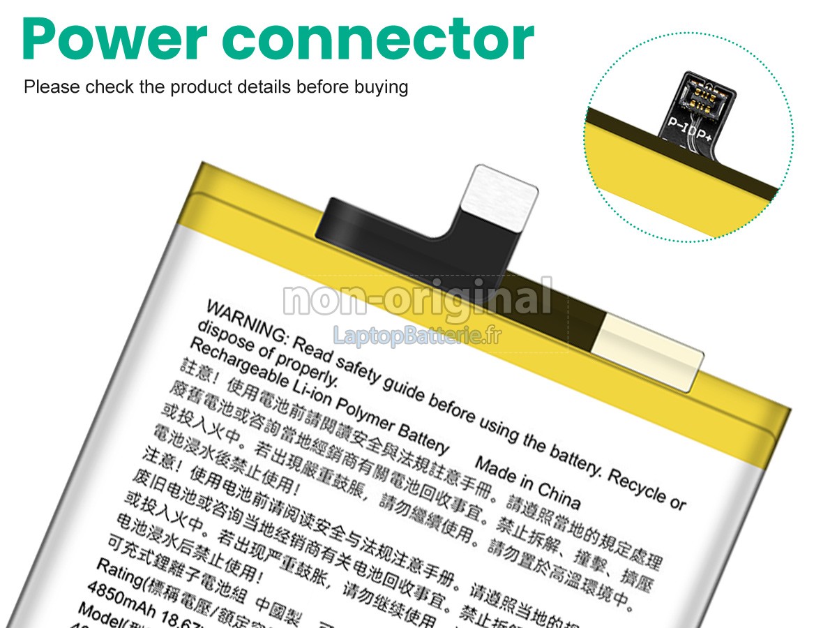 Batterie pour HTC DESIRE 20 PLUS