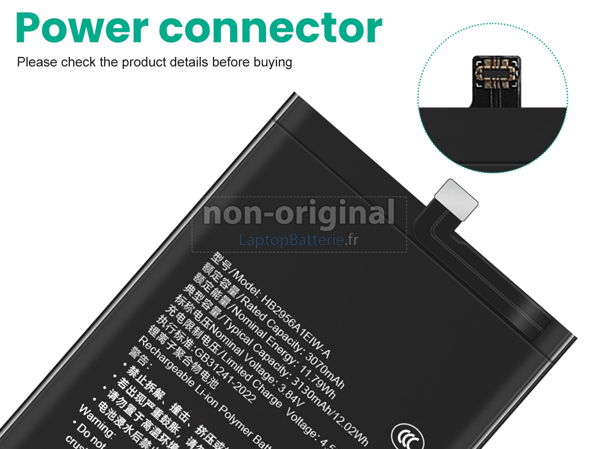 Batterie pour Huawei HB255681EIW-A
