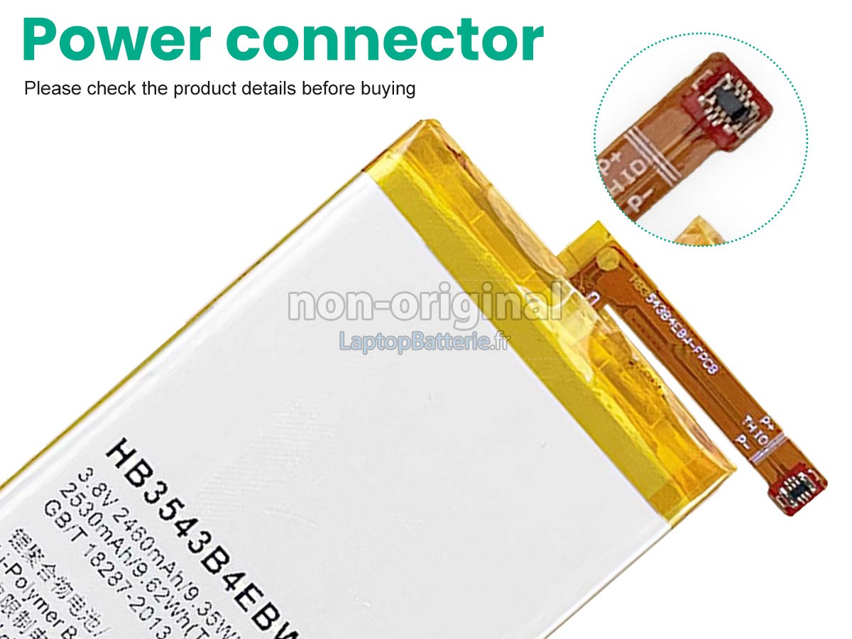 Batterie pour Huawei ASCEND P7-L07