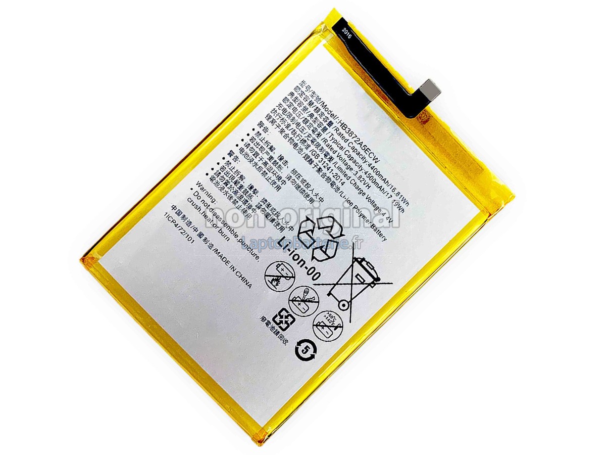Batterie pour Huawei HONOR NOTE 8 EDI-AL10