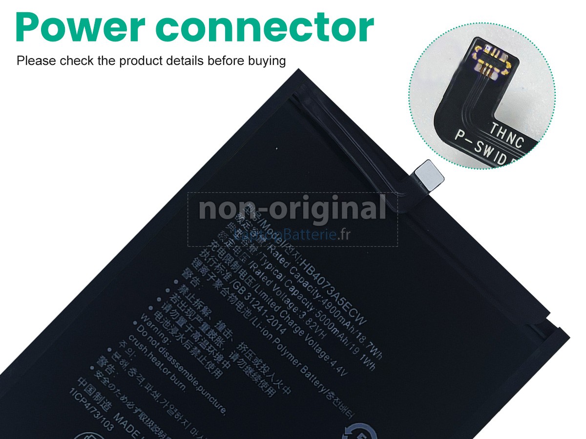 Batterie pour Huawei HONOR 8X MAX ARE-AL00