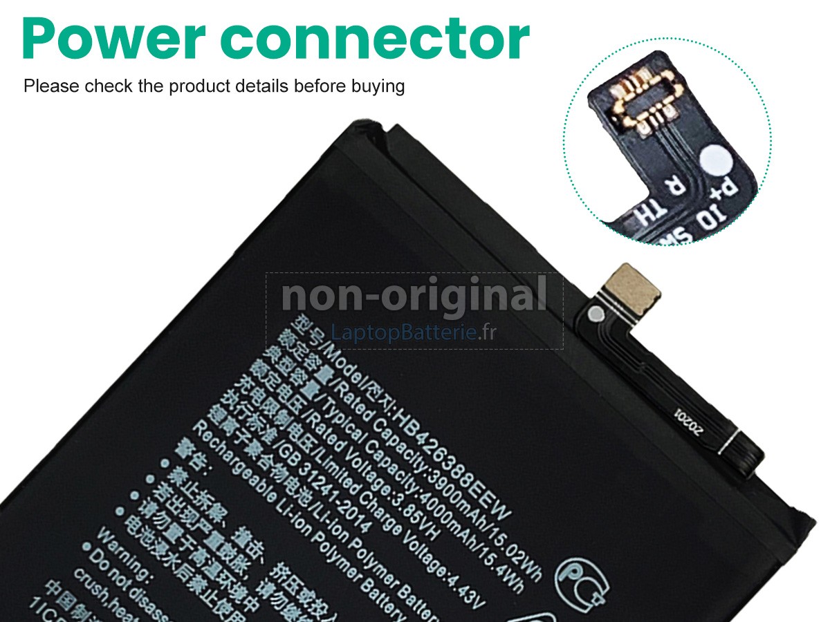 Batterie pour Huawei ENJOY 20 PRO