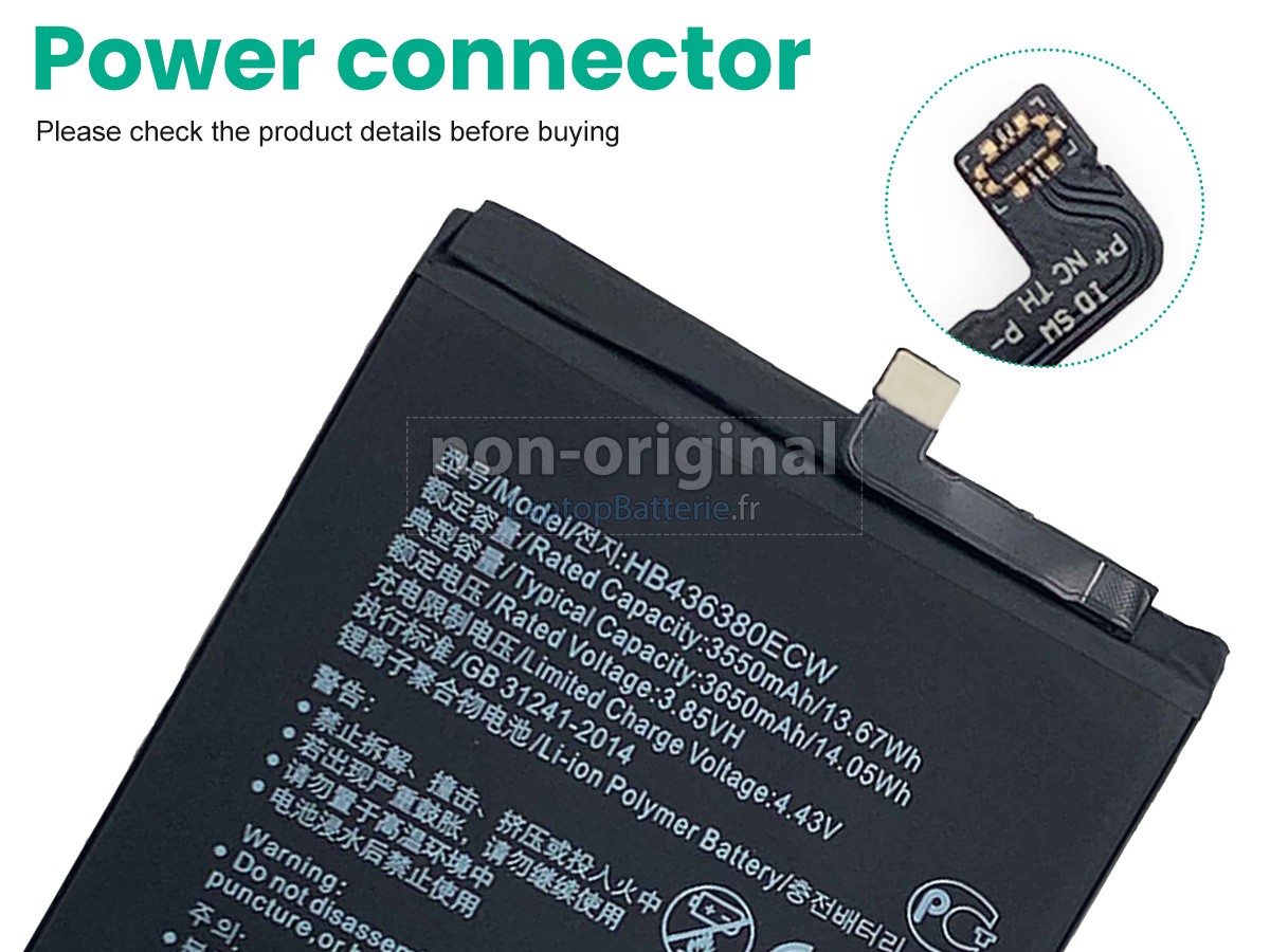 Batterie pour Huawei P30