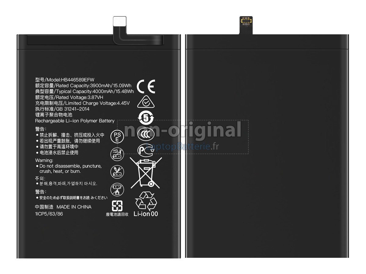 Batterie pour Huawei HB446589EFW