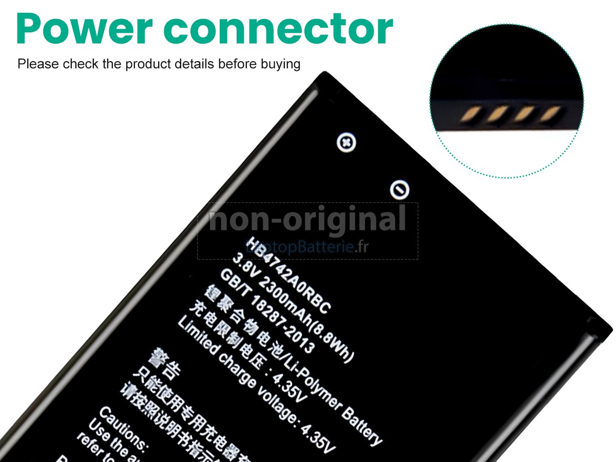 Batterie pour Huawei ASCEND G730