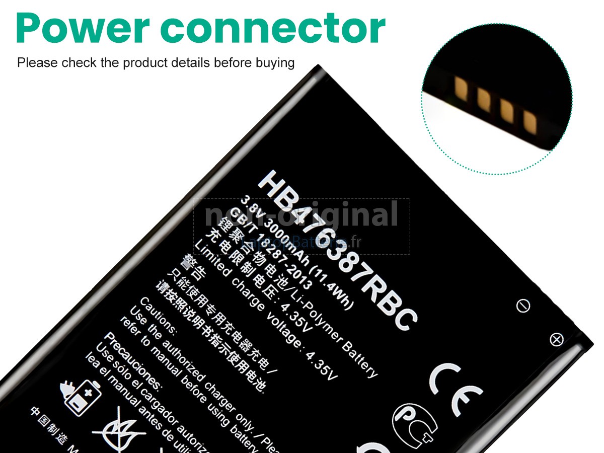 Batterie pour Huawei ASCEND G750