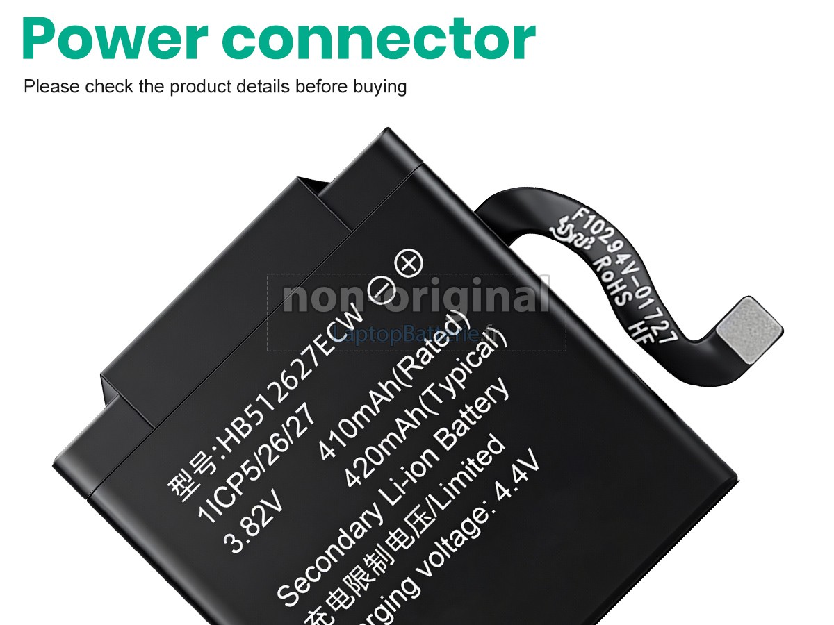 Batterie pour Huawei WATCH 2 CLASSIC LEO-BX9