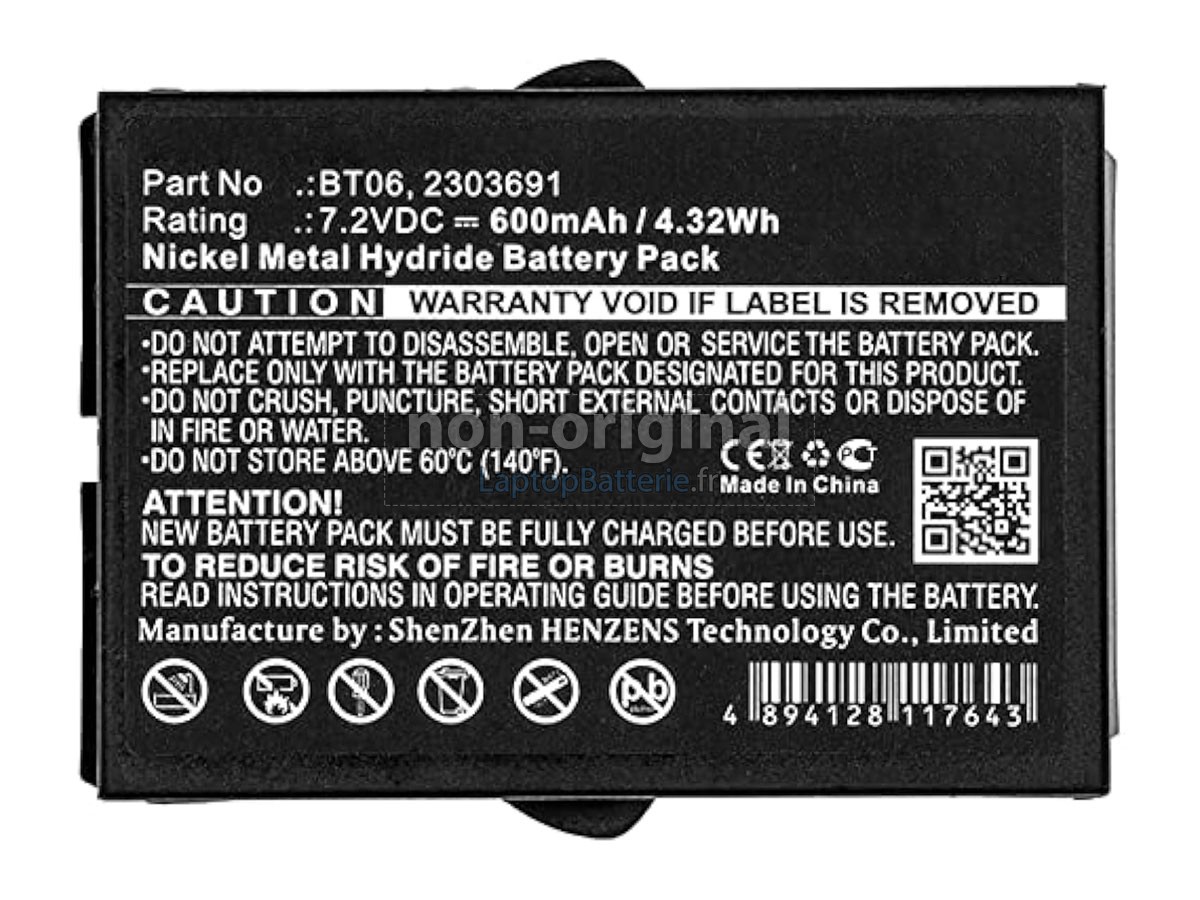 Batterie pour Ikus TM62
