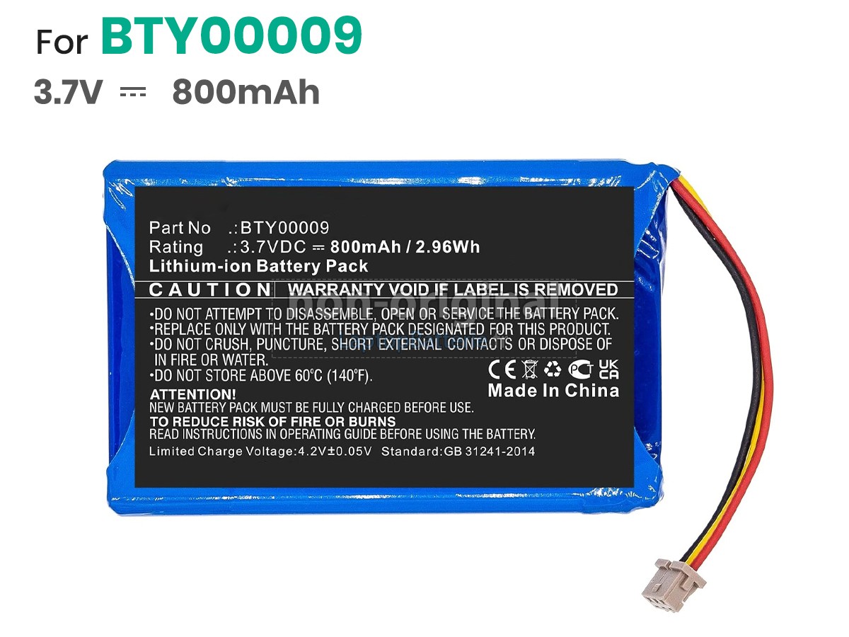 Batterie pour Ingenico BTY00009