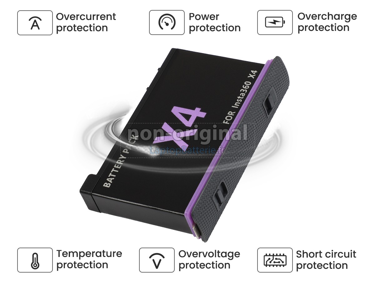 Batterie pour Insta360 X4