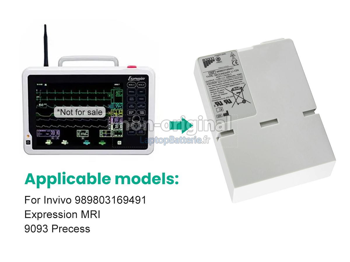 Batterie pour Invivo EXPRESSION MRI