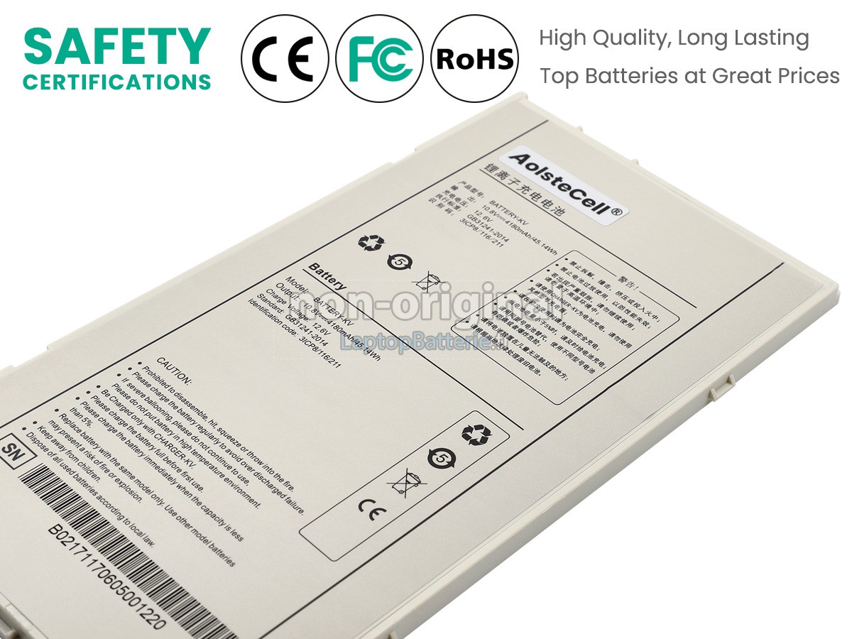 Batterie pour Iray BATTERY-KV