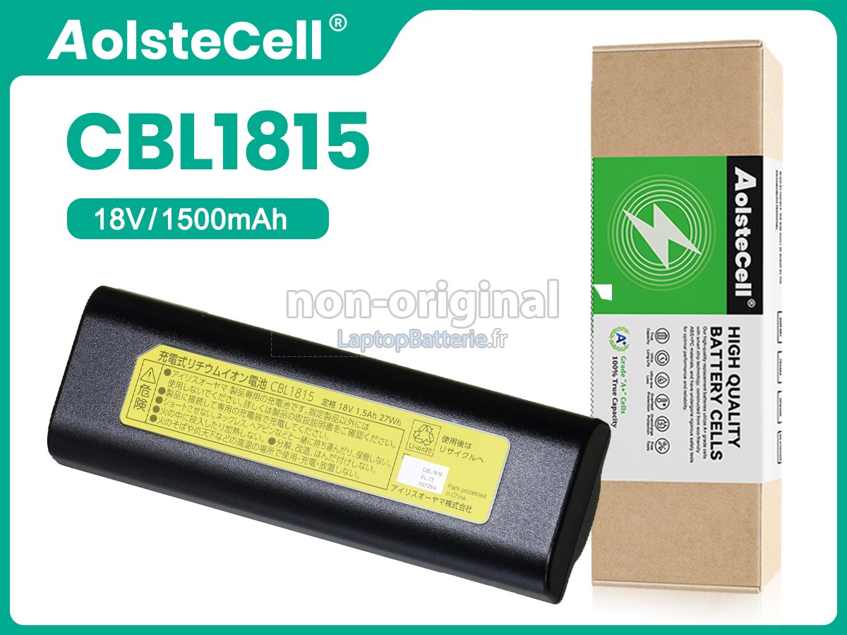 Batterie pour Iris Ohyama IC-SLDCP5