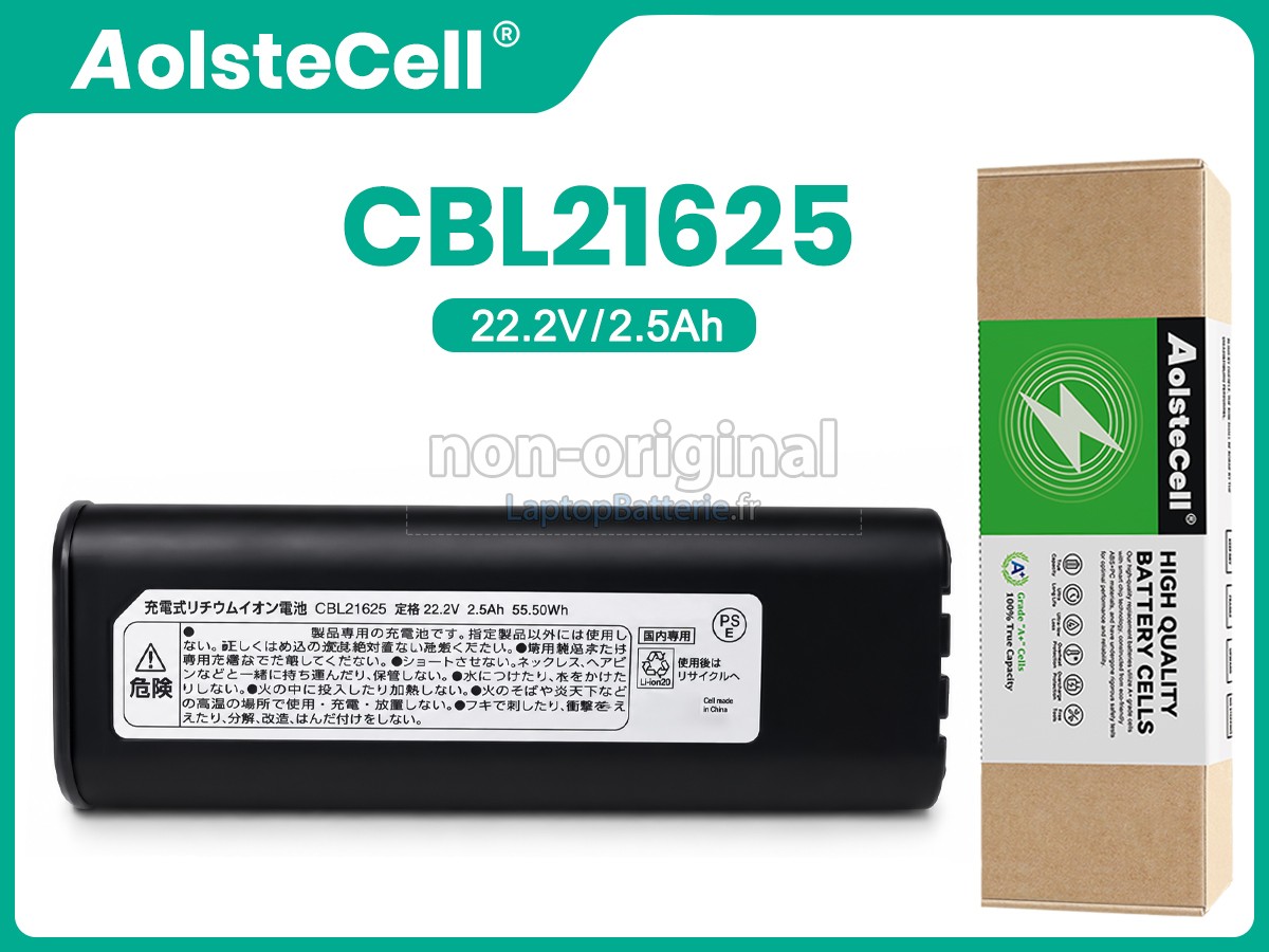 Batterie pour Iris Ohyama CBL21625