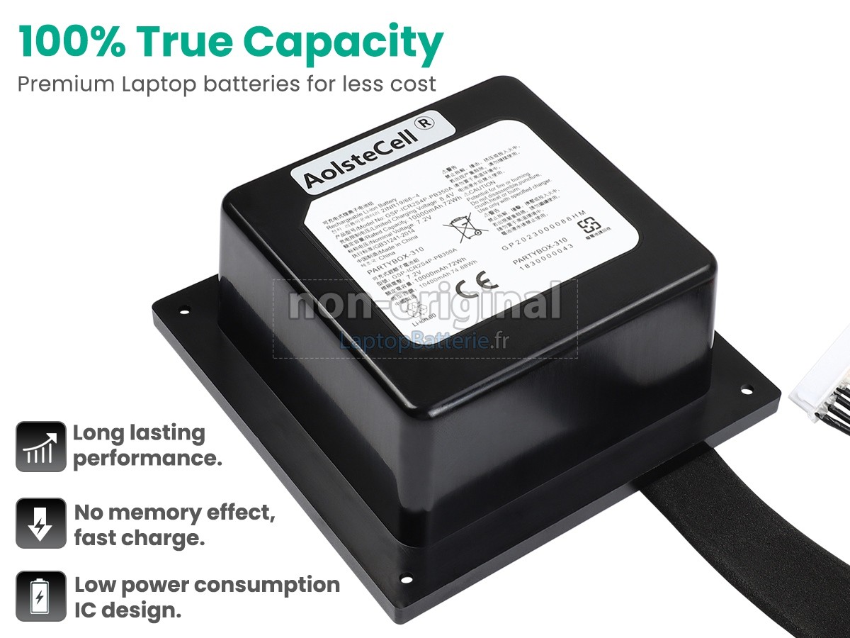 Batterie pour JBL PARTYBOX 310