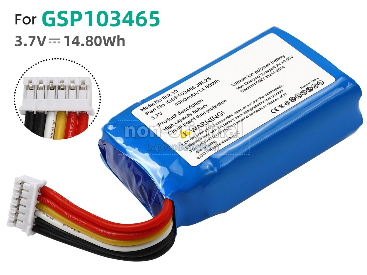 Batterie pour JBL GSP103465