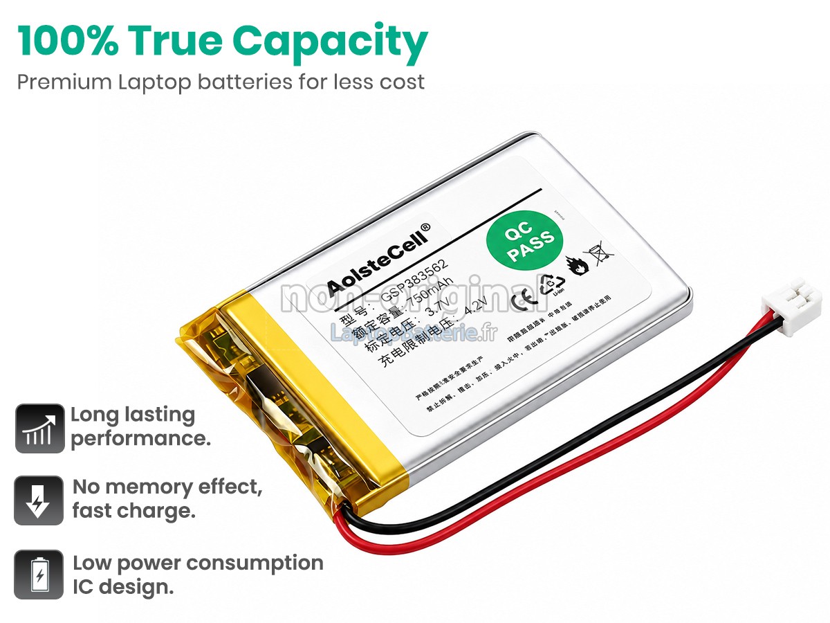 Batterie pour JBL GSP383562