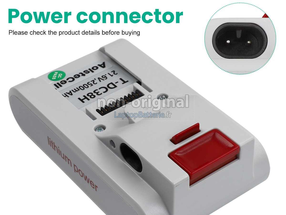 Batterie pour JIMMY JV53