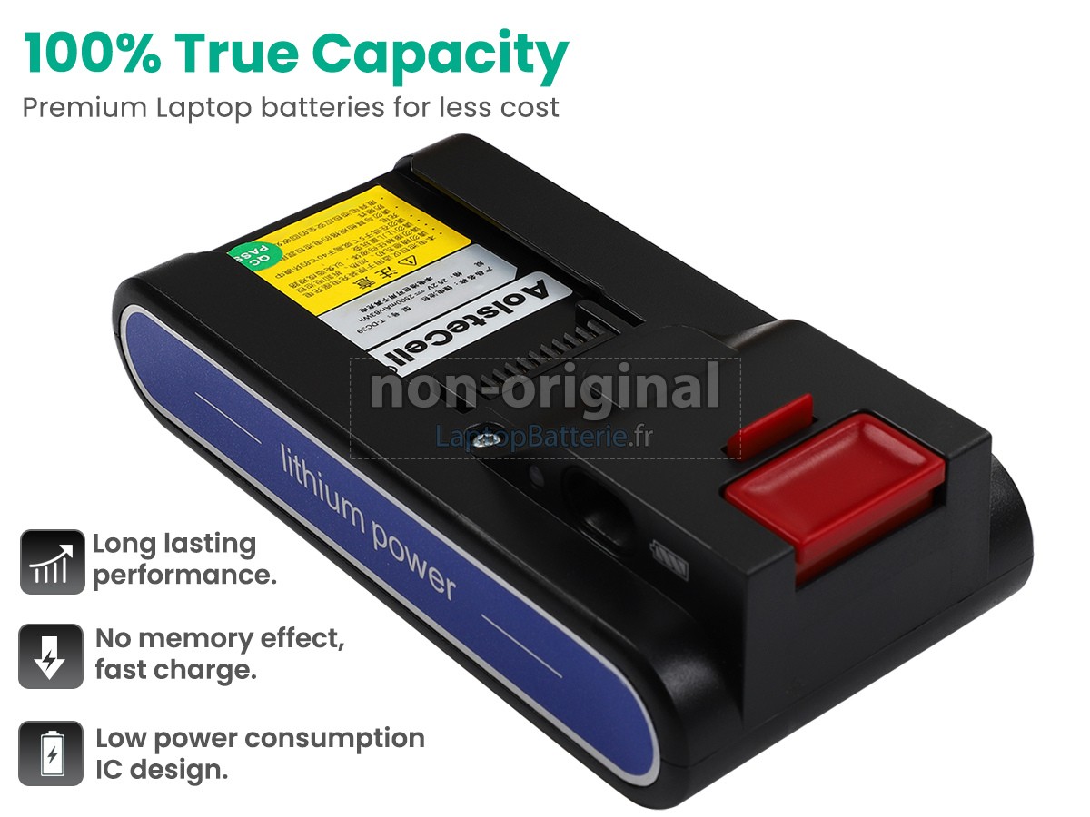 Batterie pour JIMMY JV83