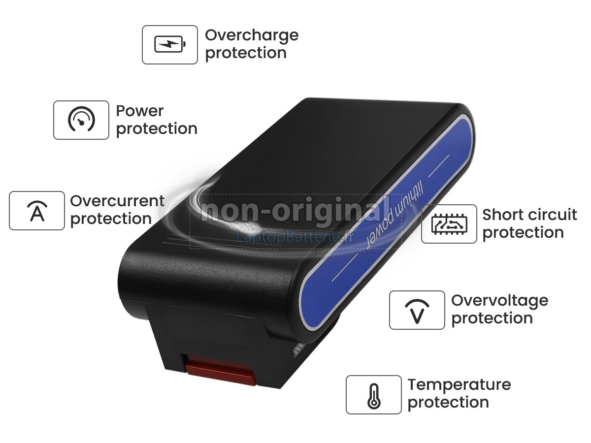 Batterie pour JIMMY JV83