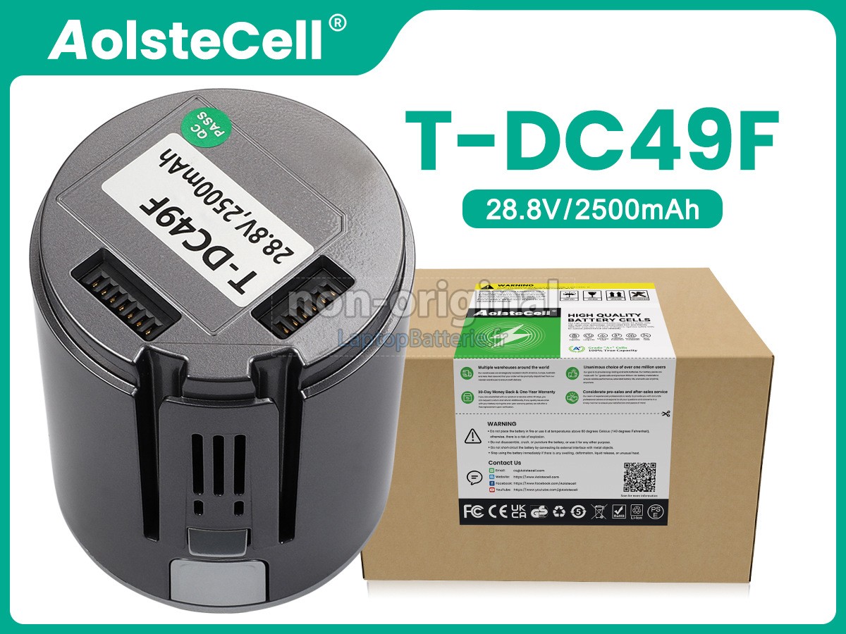 Batterie pour JIMMY T-DC49F