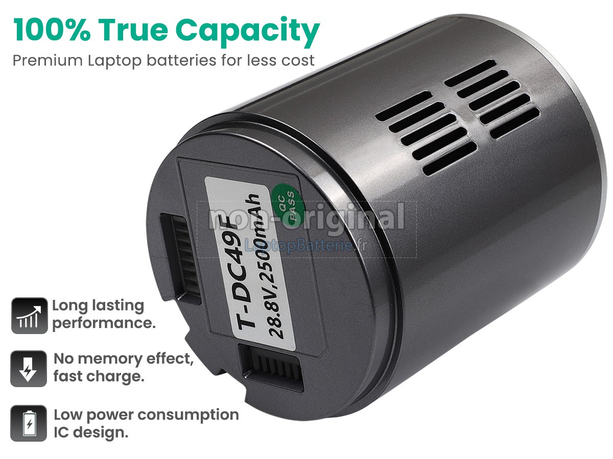 Batterie pour JIMMY T-DC49F