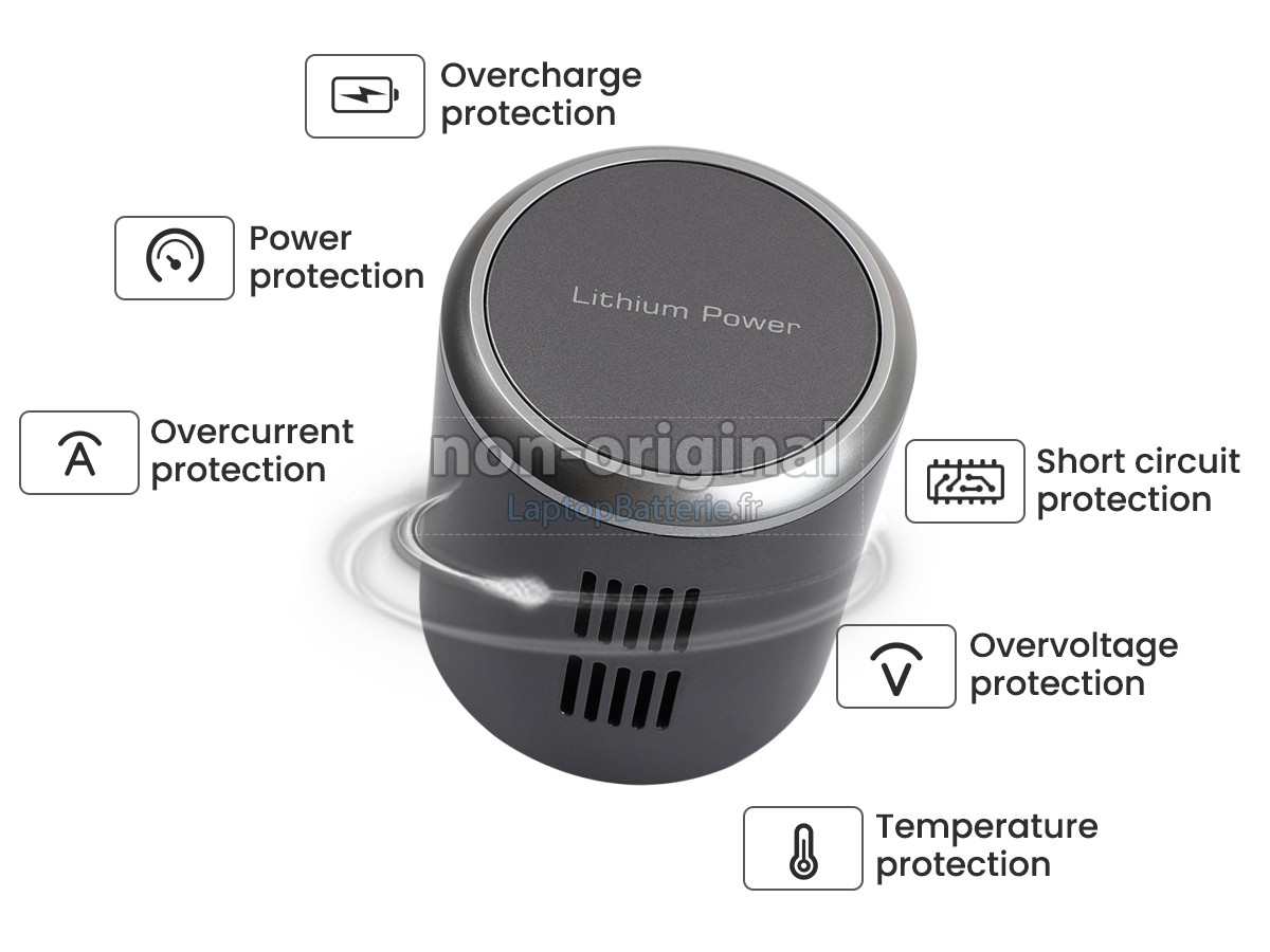 Batterie pour JIMMY T-DC49F