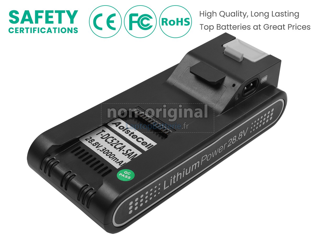 Batterie pour JIMMY T-DC52CA-SAM