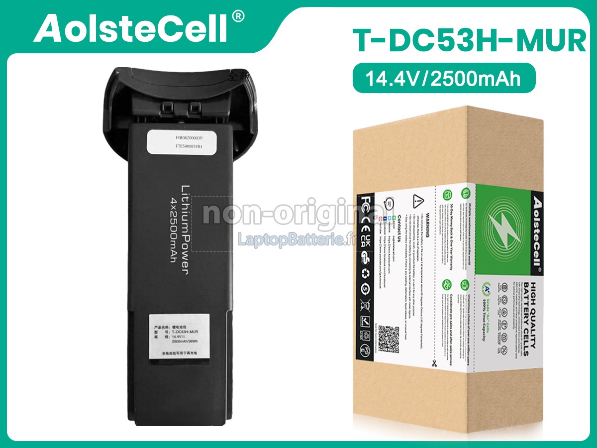 Batterie pour JIMMY T-DC53H-MUR