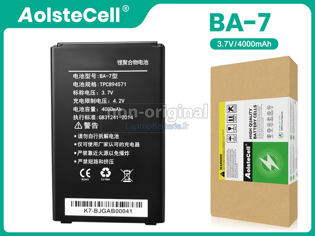 Batterie pour Kaicom BA-7