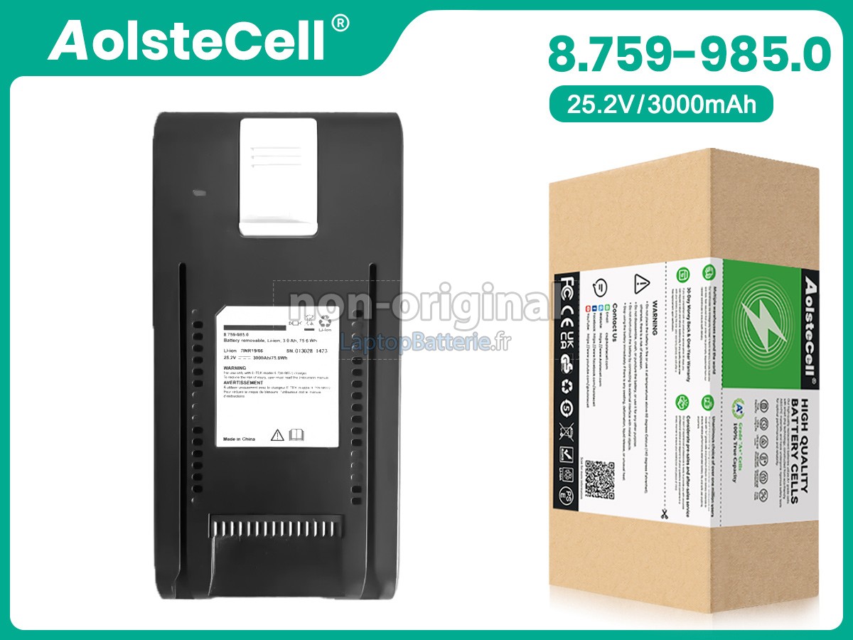 Batterie pour Karcher 8.759-984.0