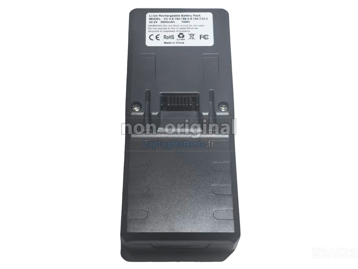 Batterie pour Karcher 9.754-722.0