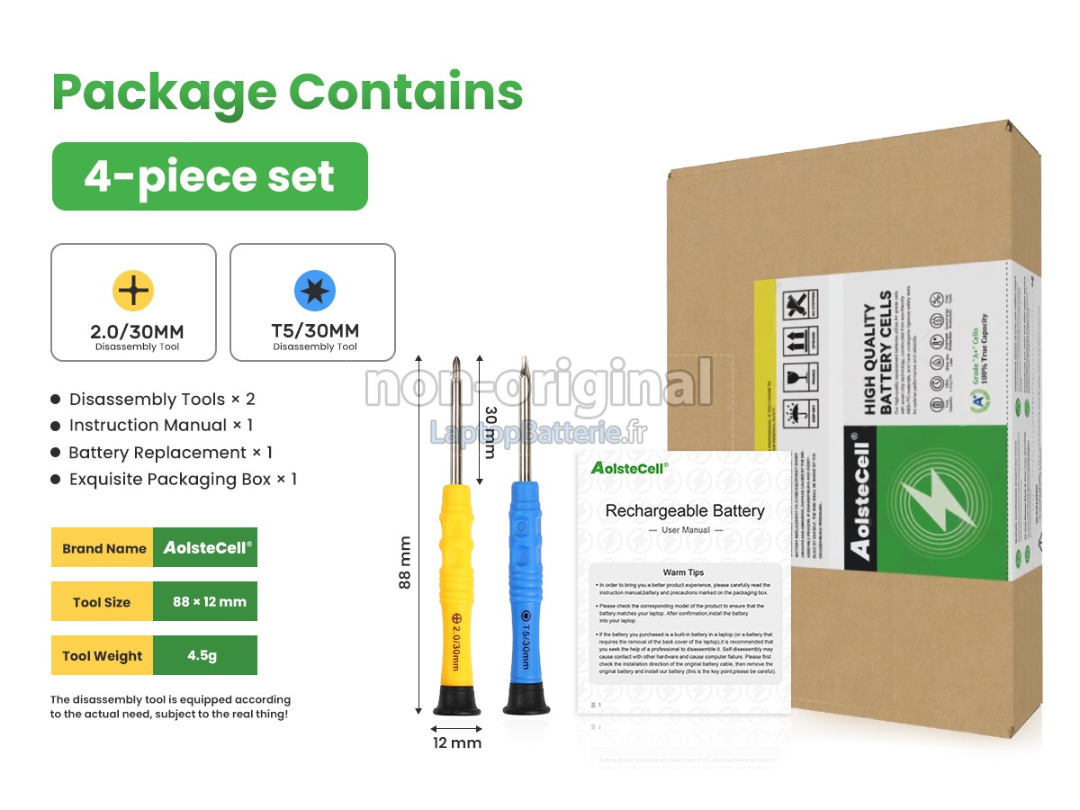 Batterie pour Launch X431 PRO V5