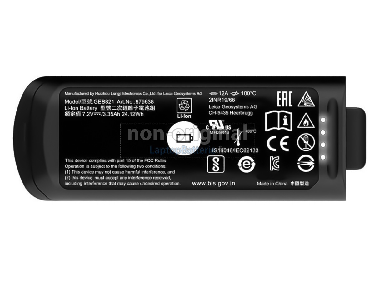 Batterie pour Leica GEB821