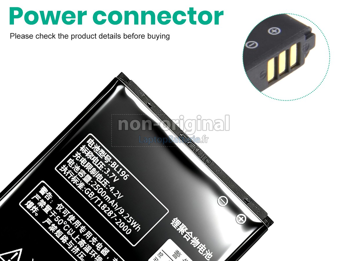 Batterie pour Lenovo P700