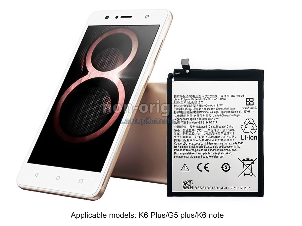 Batterie pour Lenovo BL270