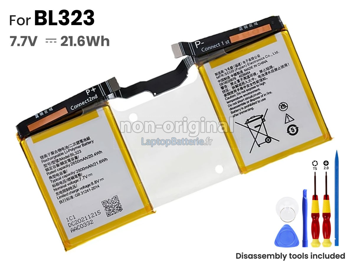 Batterie pour Lenovo BL323